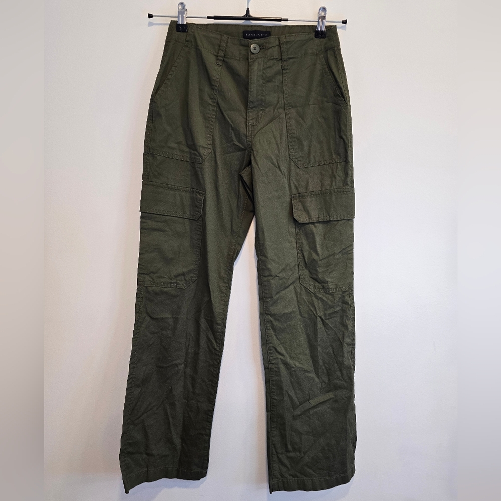 Sanctuary Women's Dark Green Cargo Pants Size 24 Nwt
